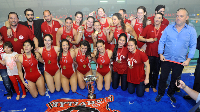 Ολυμπιακός: Συγχαρητήρια από ΠΑΕ και ΚΑΕ στα κορίτσια του πόλο