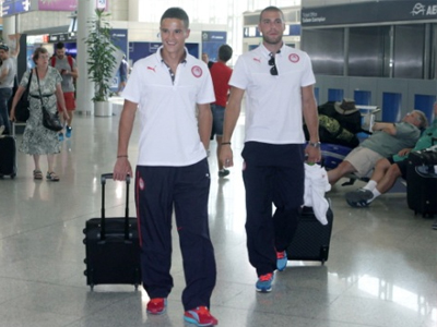 Έφτασε στην Κωνσταντινούπολη ο Ολυμπιακός