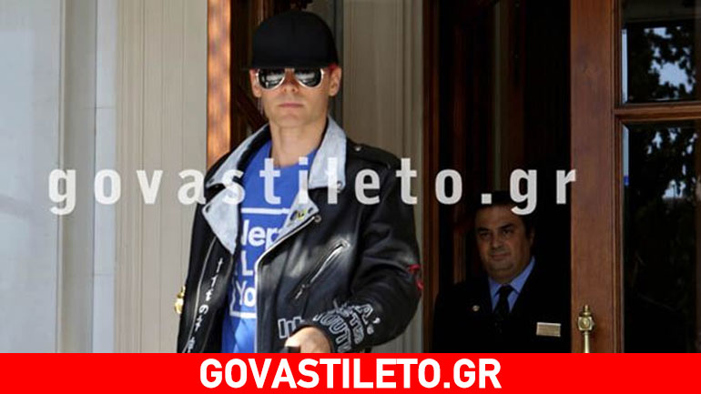 Η αναχώρηση του Jared Leto από την Αθήνα – Το govastileto.gr ήταν εκεί