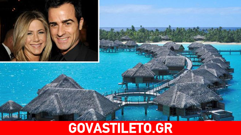 Justin Theroux: Εξηγεί γιατί δεν πέρασαν μόνοι τον μήνα του μέλιτος με την Aniston στα Bora Bora