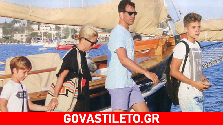 Παύλος και Μαρί Σαντάλ: Εν πλω με την «Αφρόεσσα» και τα παιδιά τους!