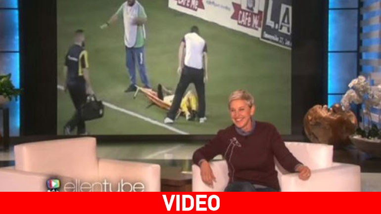 Λαρισαίοι τραυματιοφορείς στην εκπομπή της Ellen DeGeneres