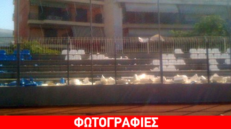 Οι οπαδοί του ΠΑΟΚ άφησαν 300 σπασμένα καθίσματα