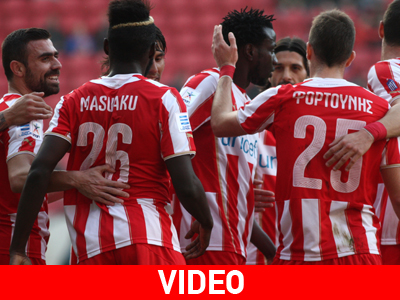 Δύσκολα ο Ολυμπιακός, 2-1 τον Πλατανιά