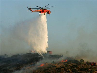 Υπό έλεγχο η φωτιά στο Μεσολόγγι