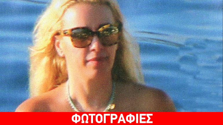Γωγώ Μαστροκώστα: Έβαλε «φωτιά» στη Ρόδο με το λευκό μπικίνι της!