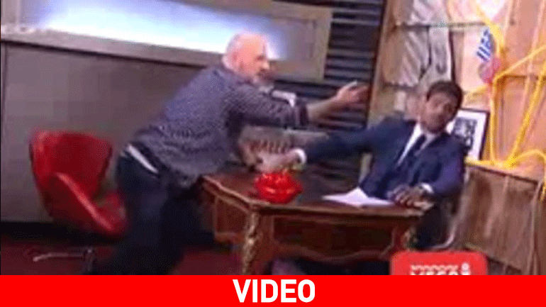 Χαστούκισε on air τον Ουγγαρέζο ο Μουτσινάς- Τι συνέβη