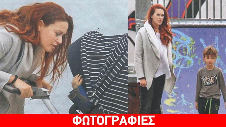 Σίσσυ Χρηστίδου: Χαλαρές στιγμές με τα παιδιά και τους γονείς της στη Θεσσαλονίκη