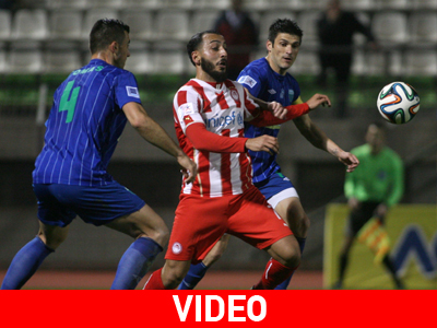 Λύτρωση στην καθυστερήσεις για τον Ολυμπιακό, 2-1 τον Λεβαδειακό