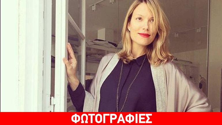 Βίκυ Καγιά: Με άψογο στιλ έναν μήνα πριν γεννήσει!