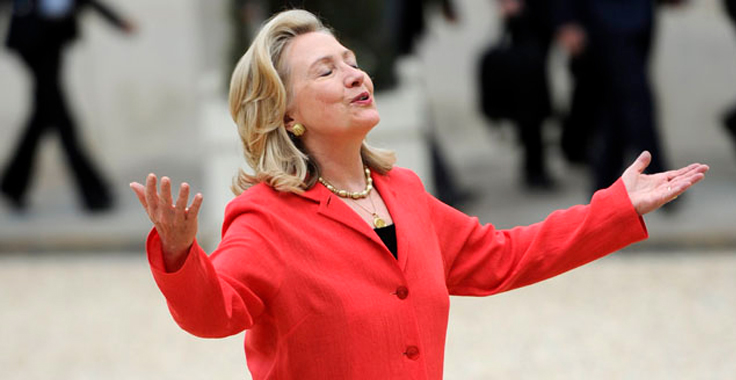 Χαίρει… άκρας υγείας η Χ. Κλίντον