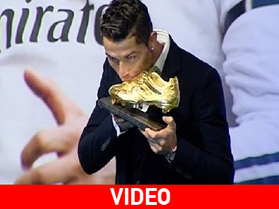 Πήρε το Χρυσό Παπούτσι ο Ρονάλντο