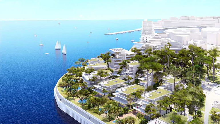 Το Μονακό θα επεκταθεί προς τη θάλασσα, με μια πλατφόρμα αξίας 1 δισ. ευρώ