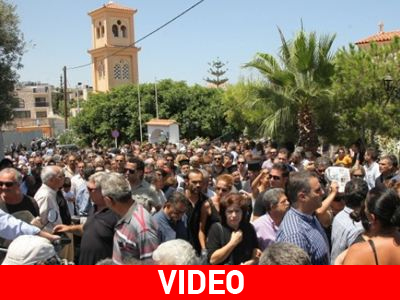 Το «ύστατο χαίρε» στον Απόστολο Παπουτσάκη