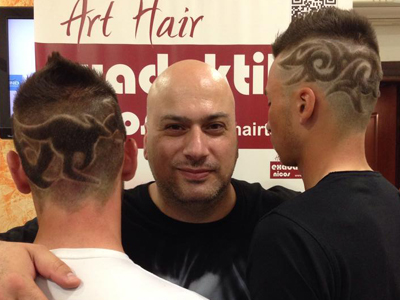 Με hair tattoo στην Αυστραλία οι Έλληνες κωπηλάτες!