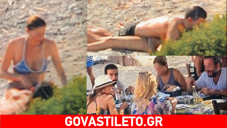 Τζένη Μπαλατσινού: Σε πολύ τρυφερές στιγμές στην παραλία με τον νέο της έρωτα!