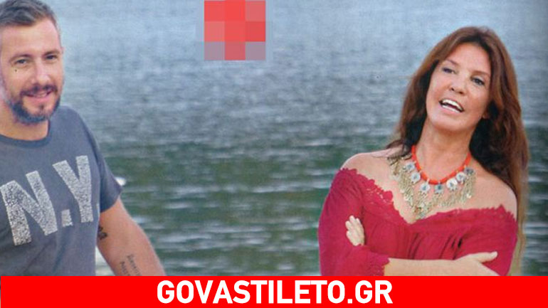 H Βάνα Μπάρμπα με την κόρη της στις Σποράδες