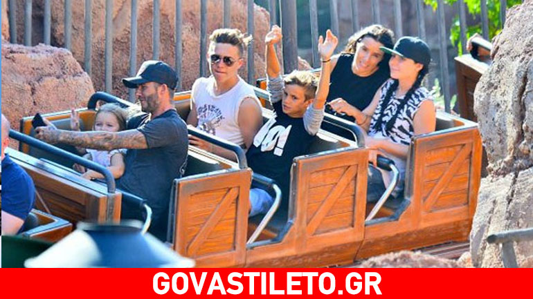 Οι Beckhams πήγαν Disneyland- Δείτε πώς πέρασαν