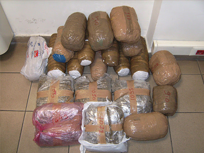 Κατασχέθηκαν 635 κιλά χασίς στα Ιωάννινα Κατασχέθηκαν 635 κιλά χασίς στα Ιωάννινα