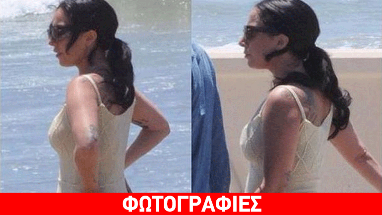 Lady Gaga: Νέες φωτογραφίες με εμφανή τα σημάδια της εγκυμοσύνης!