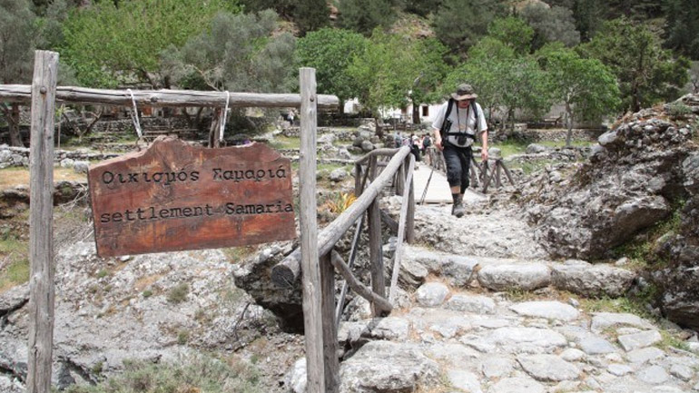 Αίσιο τέλος στην περιπέτεια δεκάδων περιπατητών στο φαράγγι της Σαμαριάς