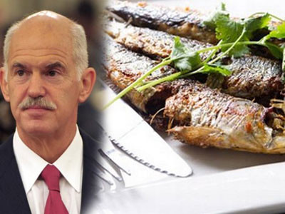 Για ψαράκι στην Κηφισιά ο Παπανδρέου