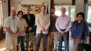 Η ερευνητική ομάδα υπό την Αγγελική Σίμωσι