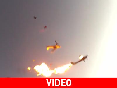 Ατύχημα δύο αεροπλάνων όπου επέβαιναν αλεξιπτωτιστές