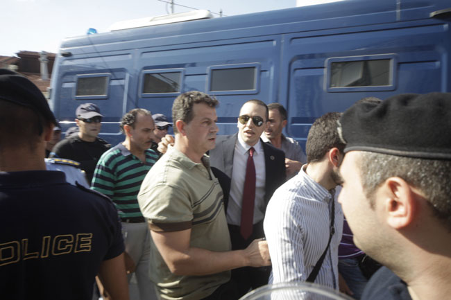 Ο προφυλακισμένος Ηλίας Κασιδιάρης