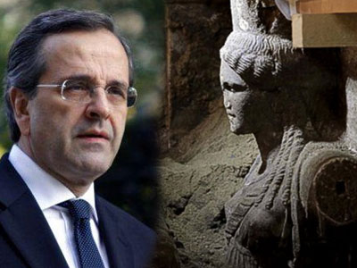 H αντίδραση του πρωθυπουργού στη θέα των Καρυάτιδων