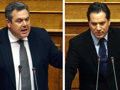 Στα άκρα η κόντρα Καμμένου-Γεωργιάδη