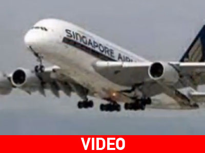 Αναγκαστική προσγείωση Airbus της Singapore Airlines