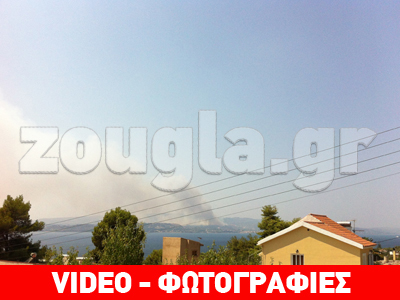 Σε εξέλιξη πυρκαγιά στην Κεφαλονιά