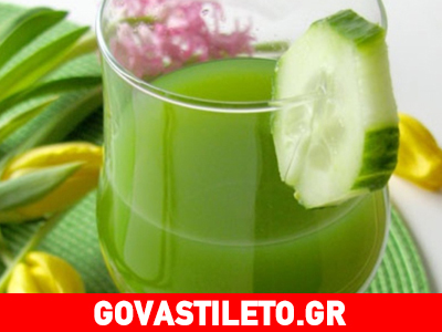 O ευεργετικός χυμός αγγουριού