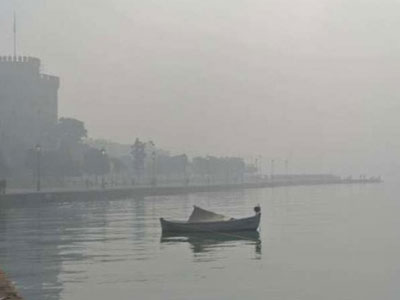 Πυκνή ομίχλη στη Θεσσαλονίκη