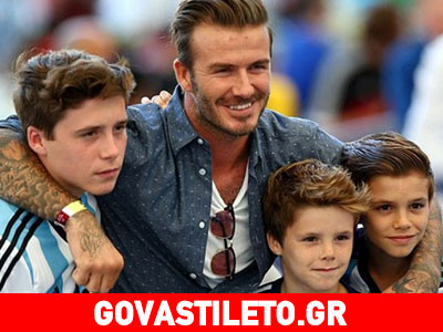 Θύματα τροχαίου ο David Beckham και ο γιος του!
