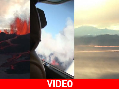 Η έκρηξη του ισλανδικού ηφαιστείου από πολύ… κοντά