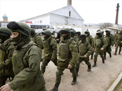 Εισβολή φιλορώσων στην επαρχιακή έδρα του Ντόνετσκ