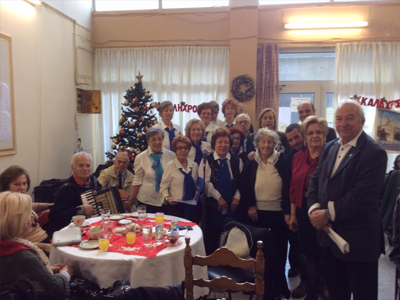 Τα «μεγάλα παιδιά» γιορτάζουν  τα Χριστούγεννα