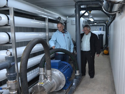 Ολοκληρώνεται το έργο αφαλάτωσης στο Αγκίστρι