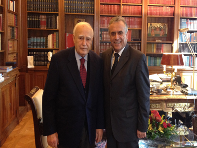 O Κάρολος Παπούλιας στα “Σαλαμίνια” 2014