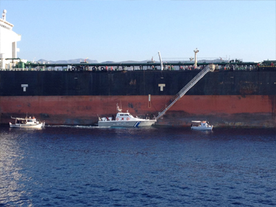 Έφθασαν Κρήτη οι αλλοδαποί διασωθέντες