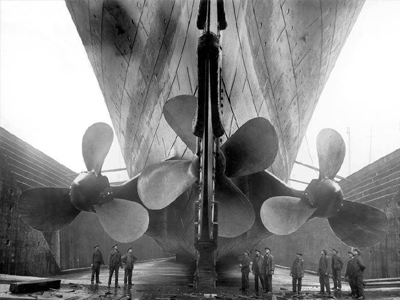 Αυτές ήταν οι προπέλες του Τιτανικού!