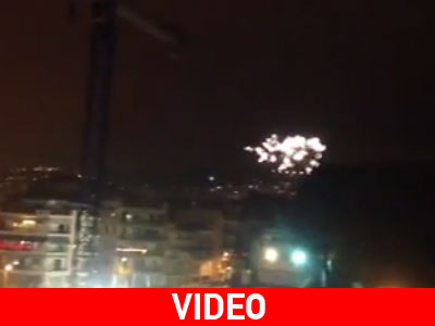 Με πυροτεχνήματα υποδέχθηκε η Θεσσαλονίκη το 2014 Με πυροτεχνήματα υποδέχθηκε η Θεσσαλονίκη το 2014