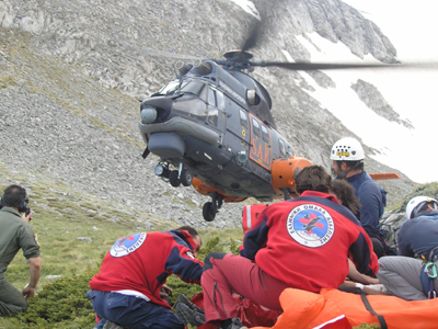 Σε εξέλιξη επιχείρηση διάσωσης ορειβάτη στην περιοχή του Πάπιγκου