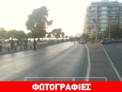 Άδειοι δρόμοι στη Θεσσαλονίκη
