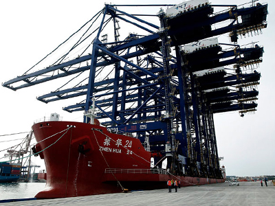 Γερανο …γέφυρες, με το Πεκίνο!