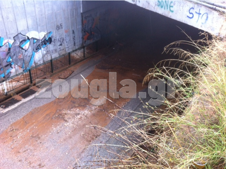 Πλημμύρα στη Ν. Κηφισιά