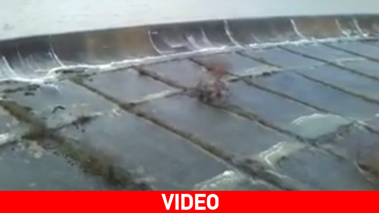 Υπερχείλισε το φράγμα του Περδίκκα στην Κοζάνη