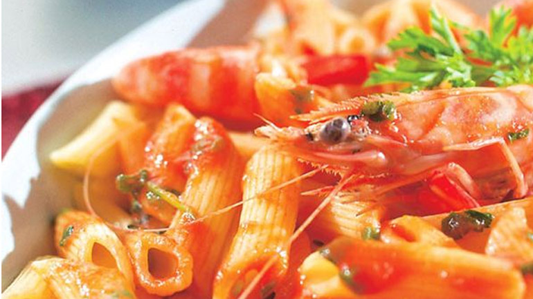 Στην «πέννα»…και με γαρίδες